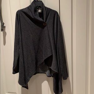 Bobeau Gray Cardigan